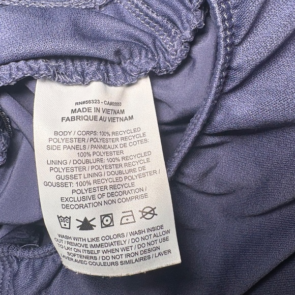 Nike Women's Active Swim Shorts Polyester Size Medium Blue - Picture 4 of 6